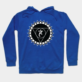 Throat Chakra Symbol Hoodie